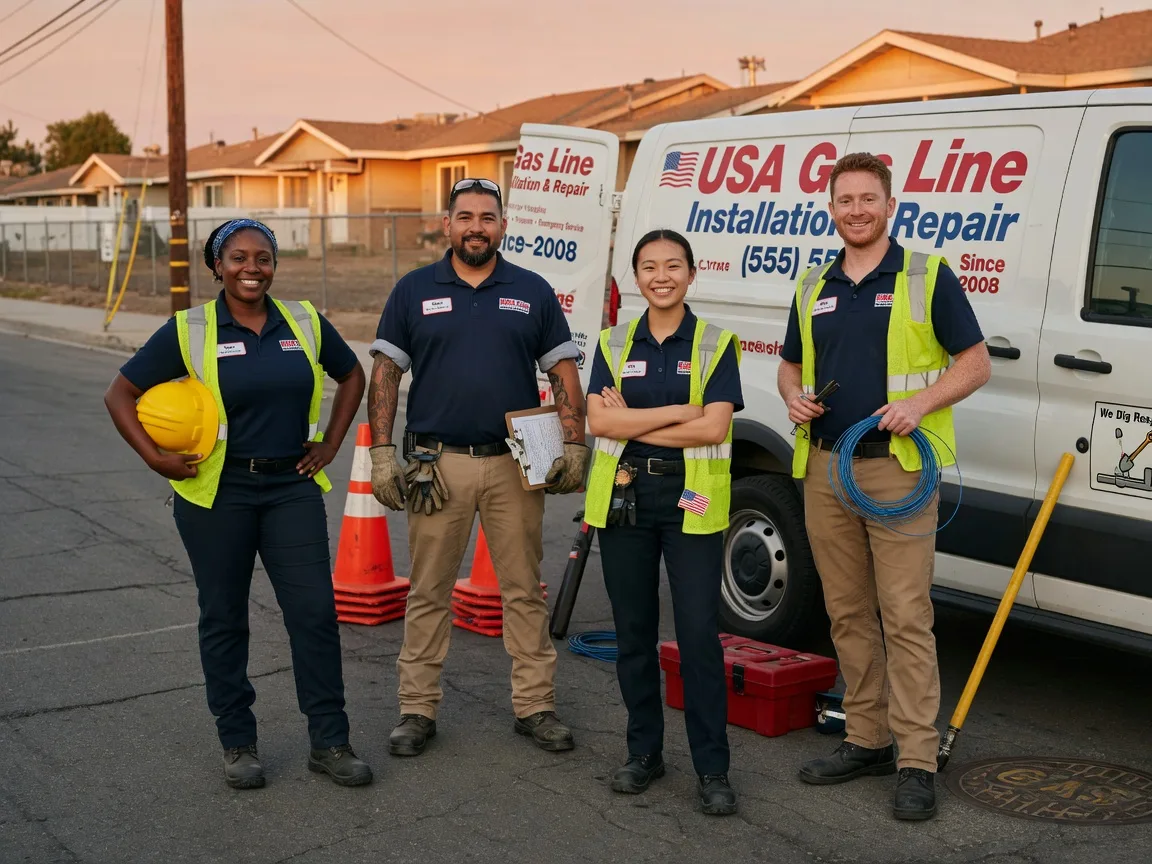 Gas Line Installation company in Fort Kent, ME